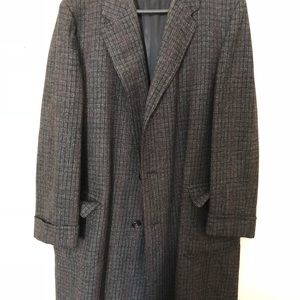 Men’s custom tailored long coat